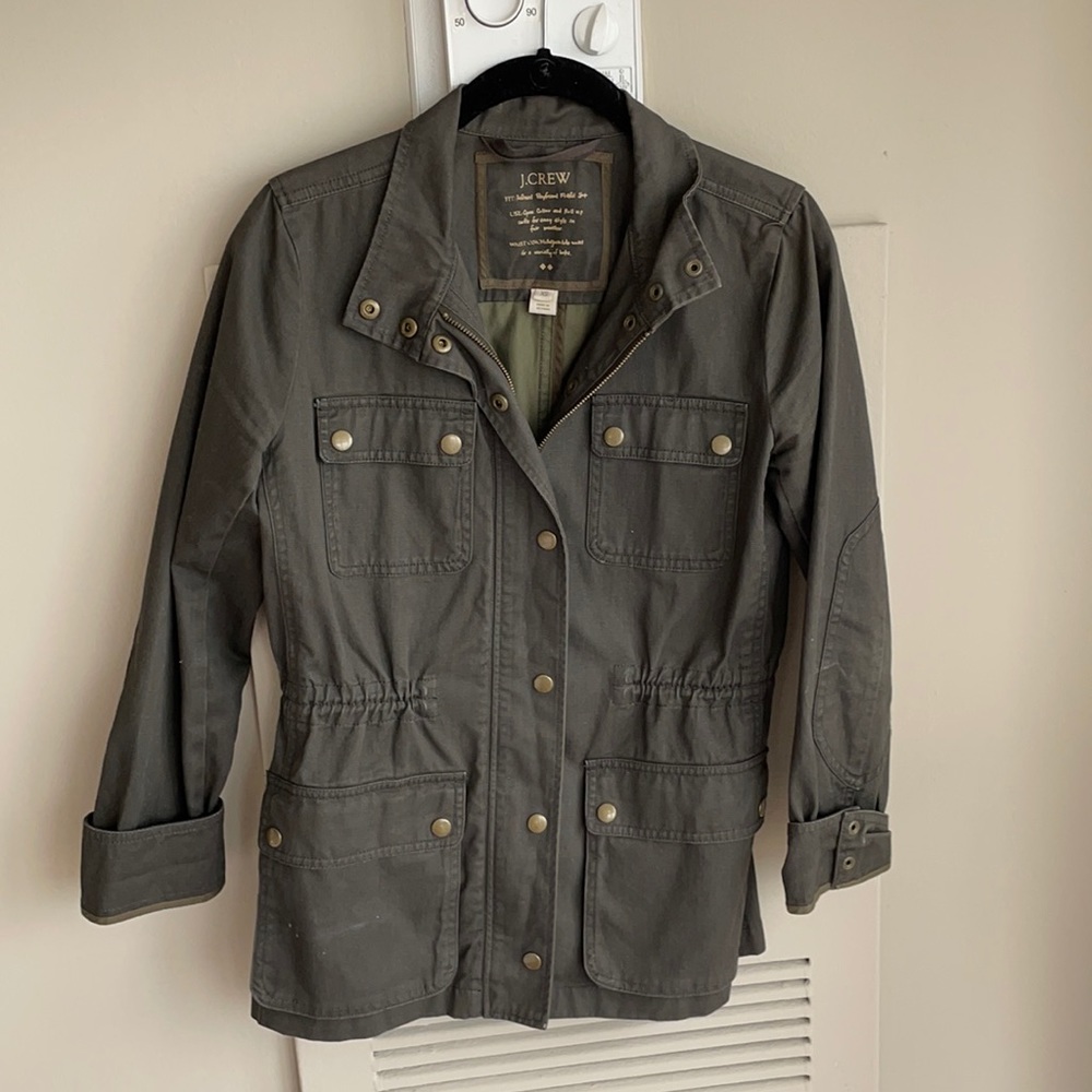 J. Crew Army Green Jacket